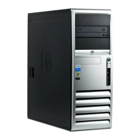 HP dc7700 - Convertible Minitower PC User manual HP dc7700 - Convertible Minitower PC User manual
