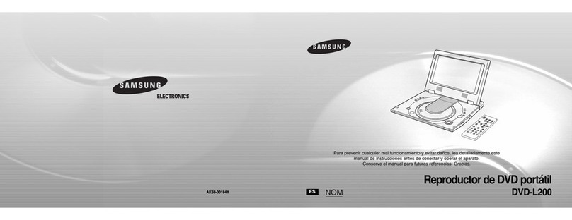 Samsung DVD-L200 Instruction Manual
