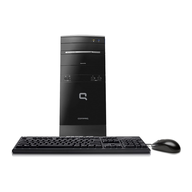 HP CQ5110F - Presario - 3 GB RAM Use and maintenance manual
