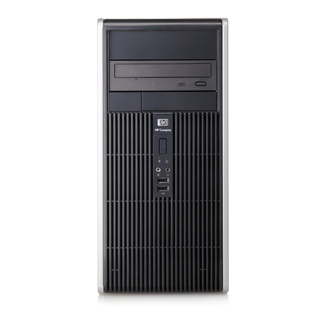 HP dc5700 - Microtower PC User manual