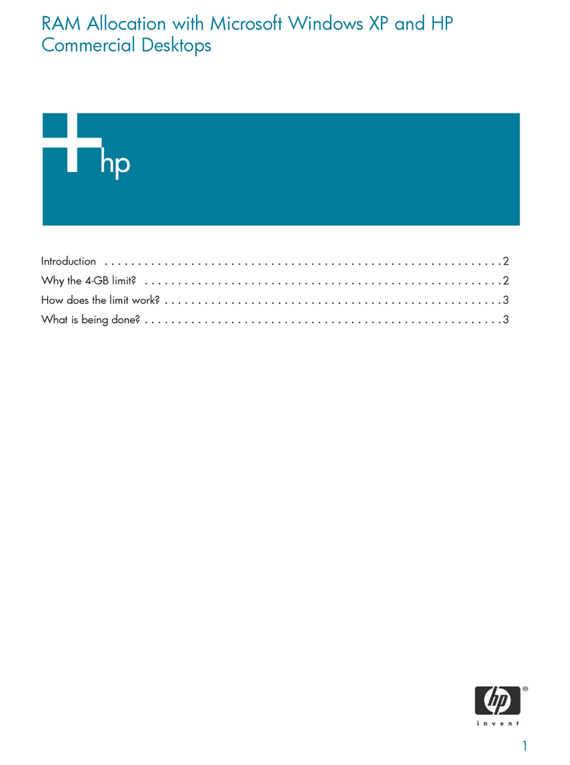 HP dc5100 - Microtower PC Quick reference guide