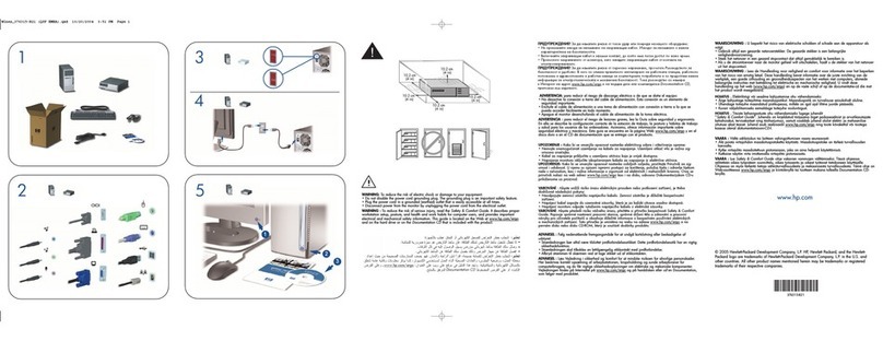 HP dc5100 - Microtower PC Specification sheet HP dc5100 - Microtower PC Specification sheet