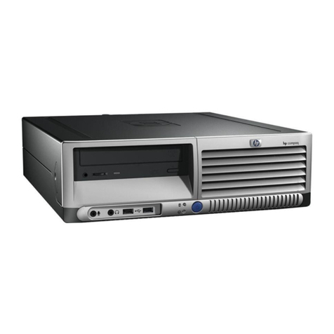 HP dc5100 - Microtower PC User manual HP dc5100 - Microtower PC User manual