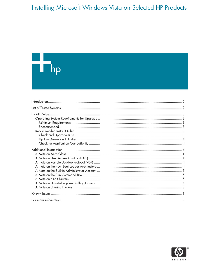 HP dc5100 - Microtower PC User manual
