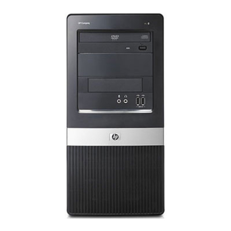 HP dx2480 - Microtower PC User instructions