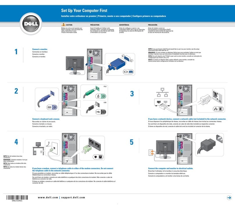 Dell Inspiron 1000 User manual