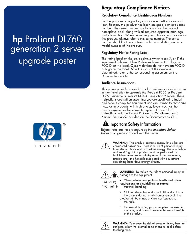Compaq DL760 - ProLiant - 1 GB RAM Installation and operation manual