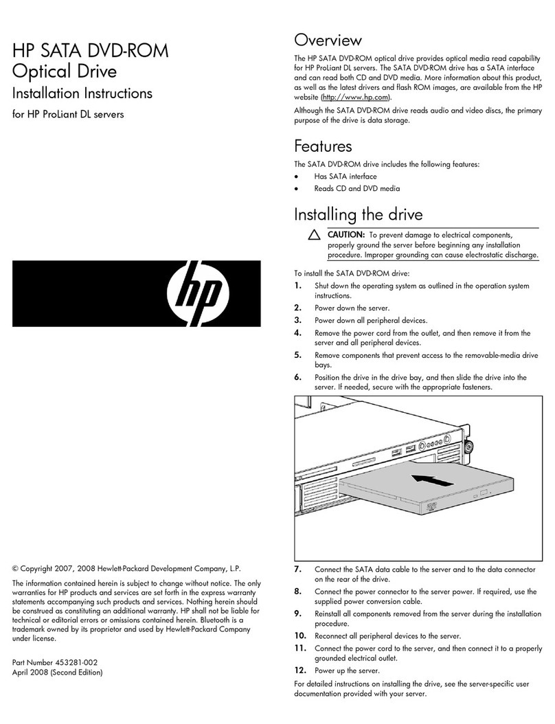 Compaq DL590 - HP ProLiant - 1 GB RAM User manual