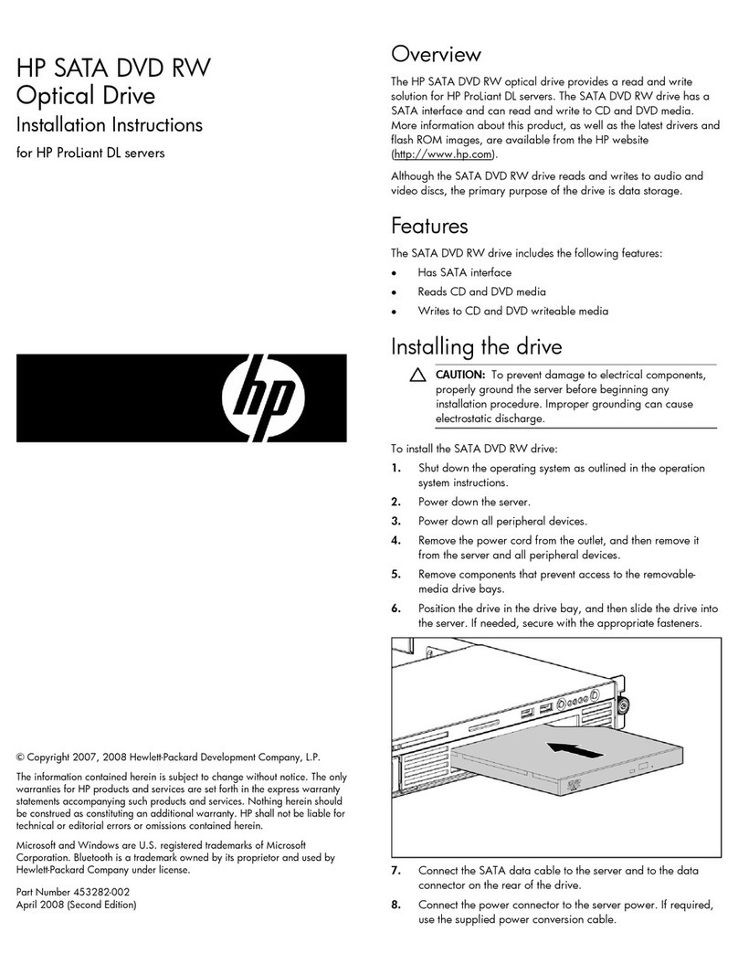 HP DL590 -  ProLiant - 1 GB RAM User manual