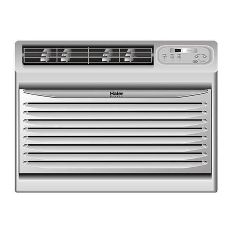 Haier HWR08XC7 8,000 User manual