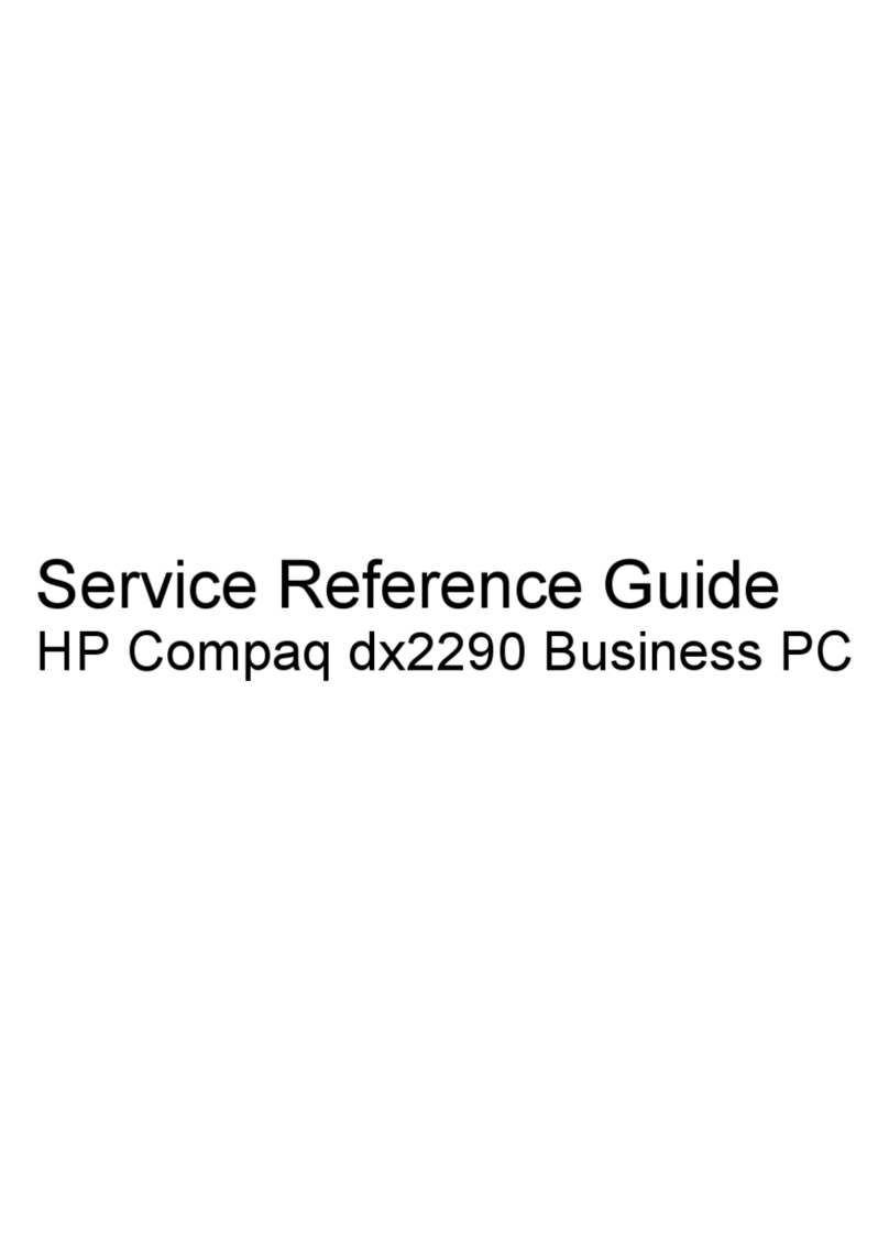 HP dx2290 - Microtower PC User manual