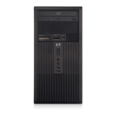 HP dx2250 - Microtower PC User manual