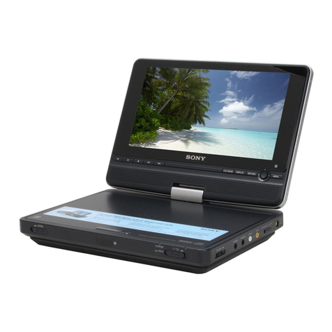 Sony DVP-FX810/L - Portable Dvd Player. Color:... Use and maintenance manual