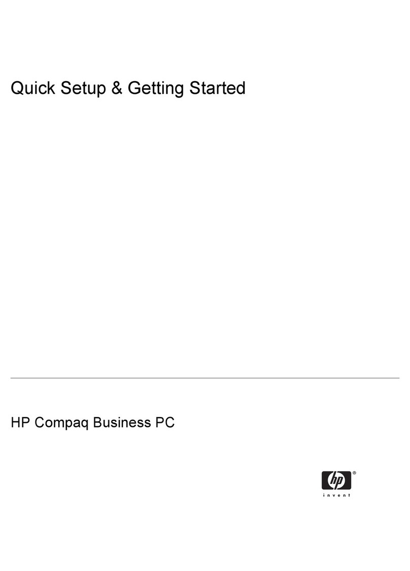 Compaq dx2200 - Microtower PC User manual