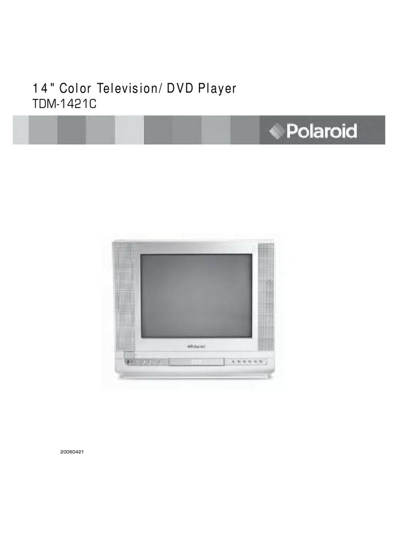 Polaroid TDM-1421C User manual