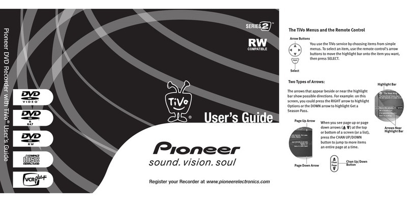 Pioneer DVR-810H-S User manual