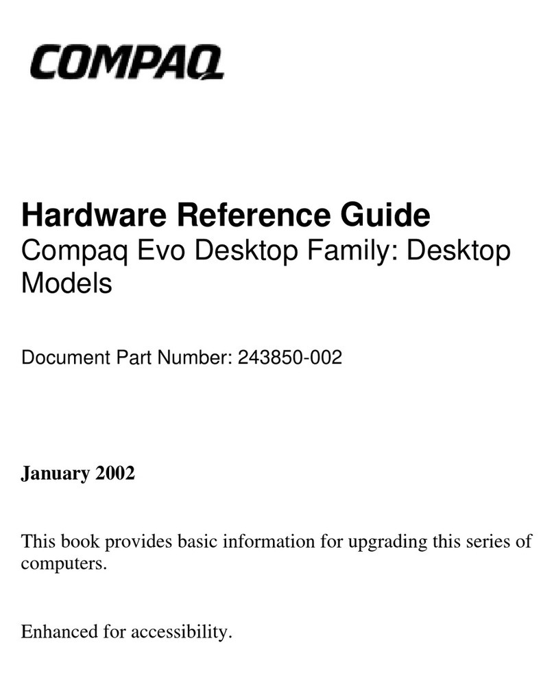 Compaq 470022-515 - Evo - D300 Operating and maintenance manual