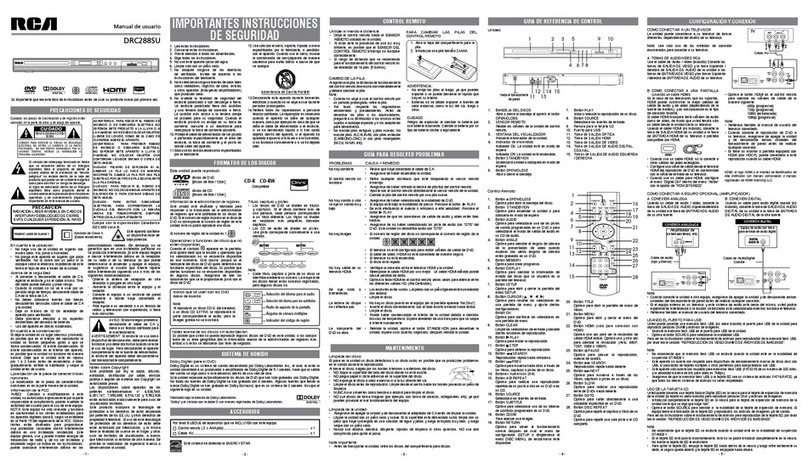 RCA DRC288SU Instruction Manual