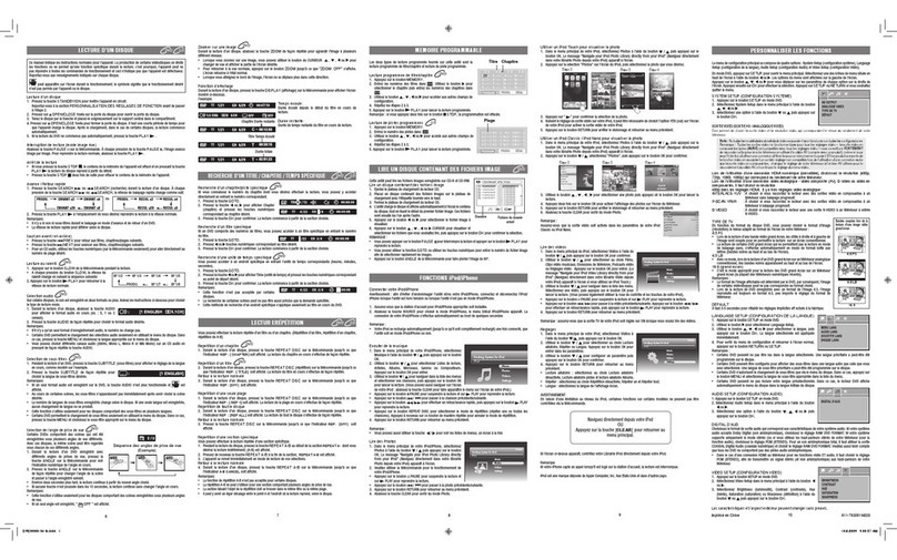 RCA DRC300iH User manual