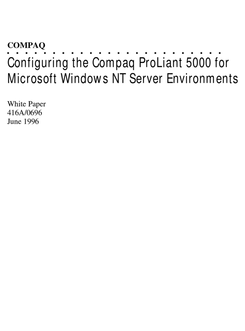 Compaq 221050-001 - ProLiant - 5000R User manual