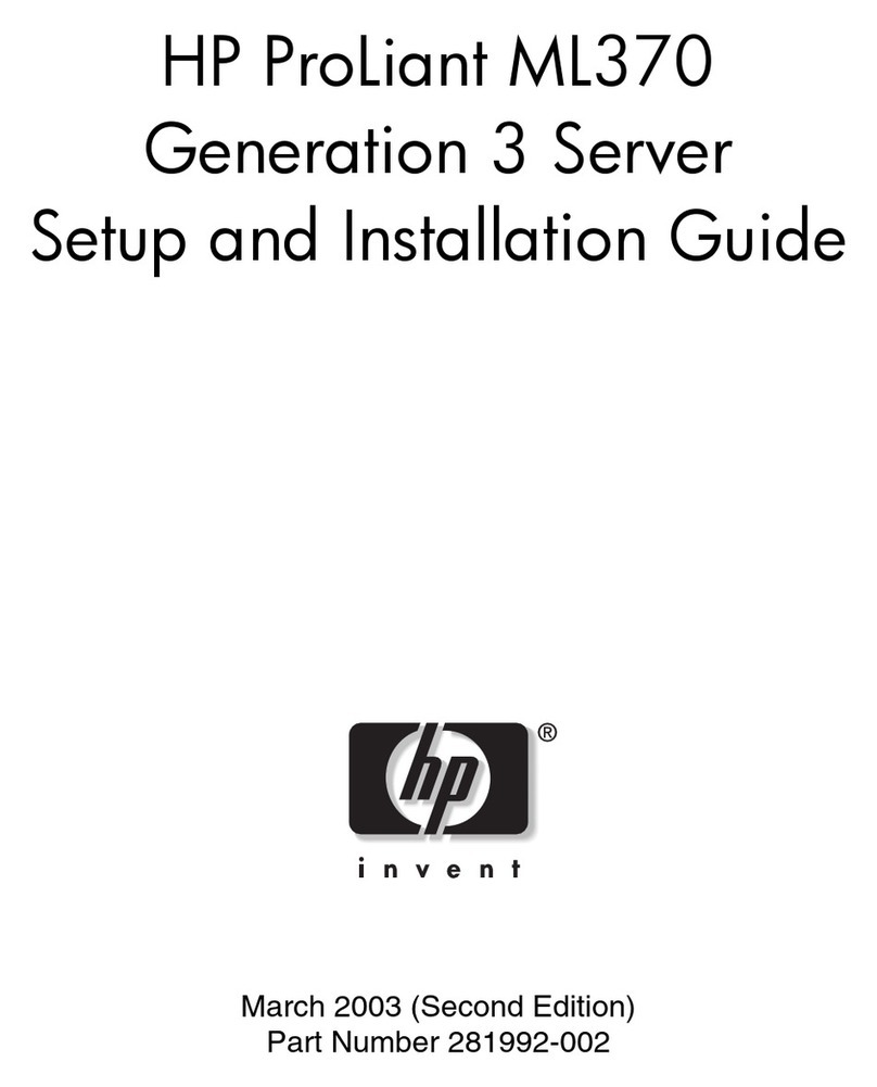 HP 195294-001 - ProLiant - ML370R Operating and safety instructions