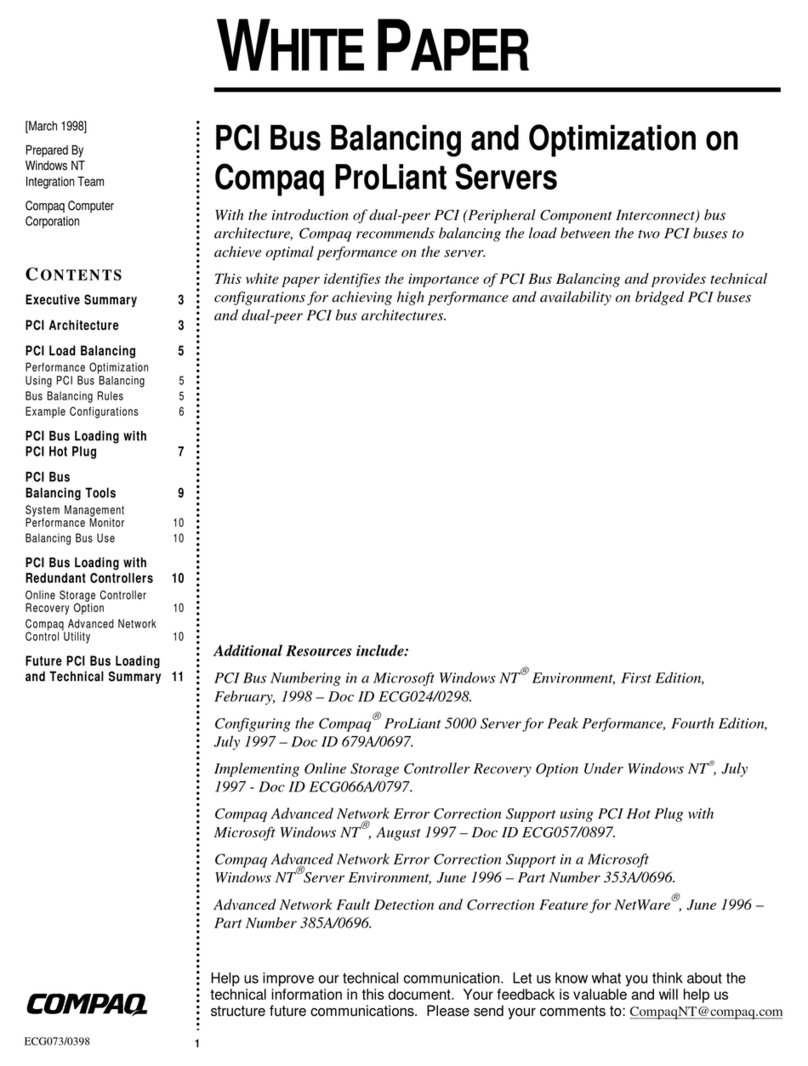Compaq 179740-001 - ProLiant - 3000 White paper