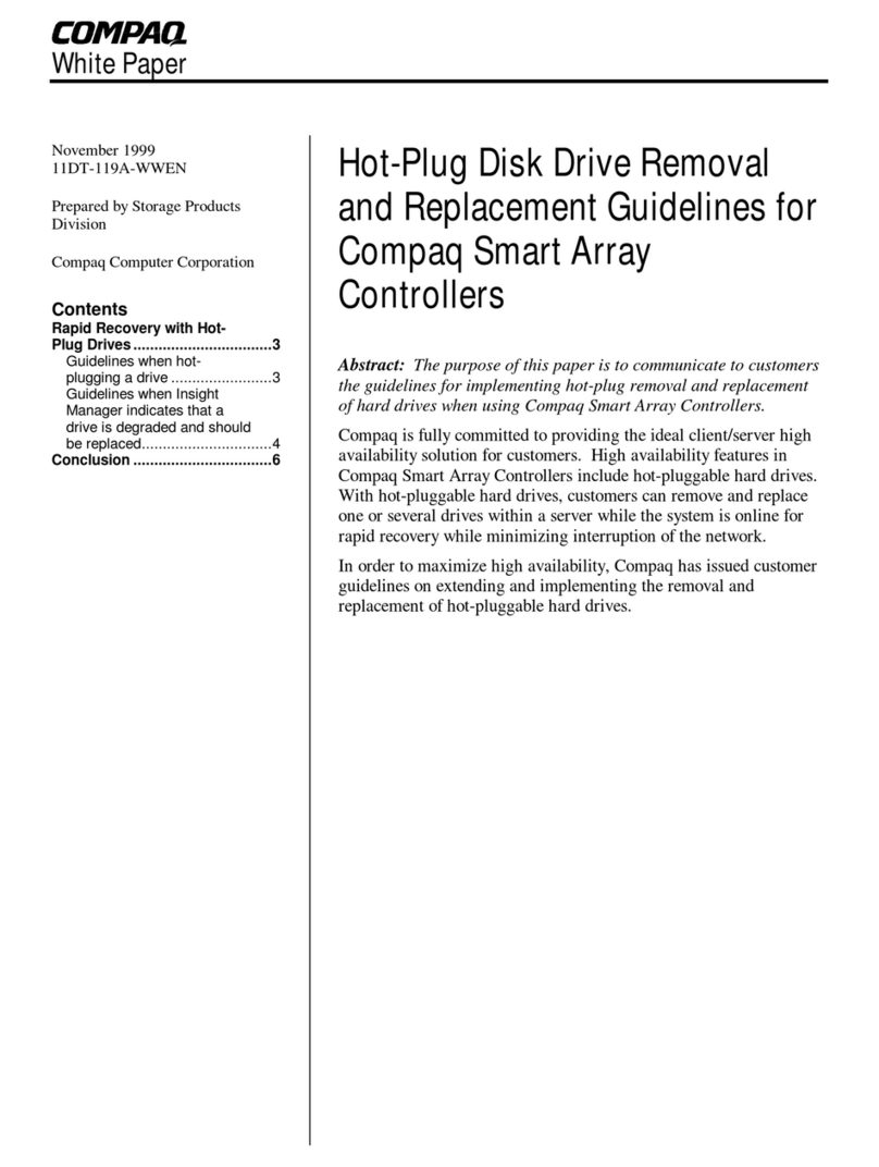 Compaq 179740-001 - ProLiant - 3000 Quick reference guide