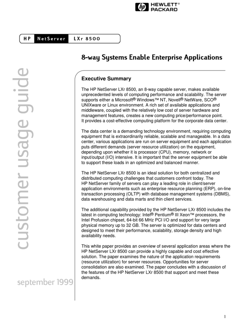 Compaq 3000R - ProLiant - 128 MB RAM User guide