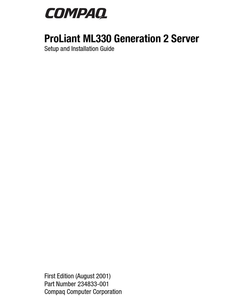 Compaq 234664-002 - ProLiant - ML330T02 Operating and safety instructions