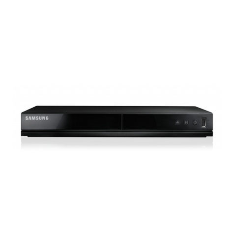 Samsung DVD-E360 User manual