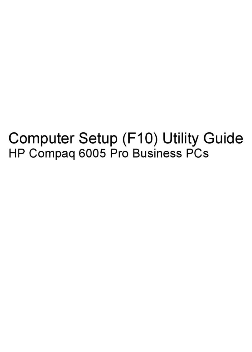 Compaq 6005 - Pro Microtower PC Manual