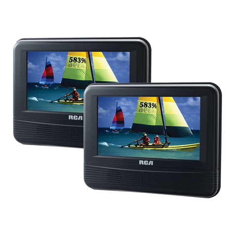 RCA DRC69705 - Dual Screen Portable DVD Player owner's manual