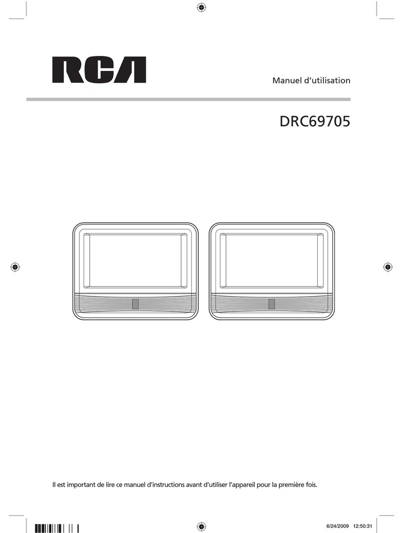 RCA DRC69705 - Dual Screen Portable DVD Player Configuration guide RCA DRC69705 - Dual Screen Portable DVD Player Configuration guide