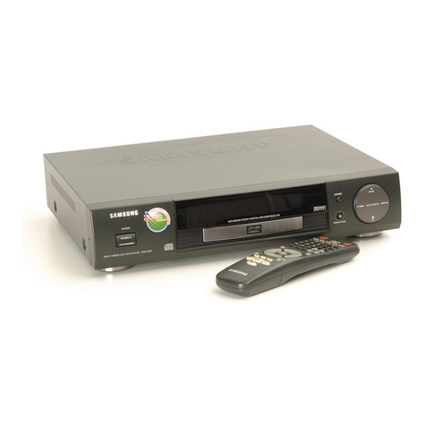 Samsung DVD-707 Service manual
