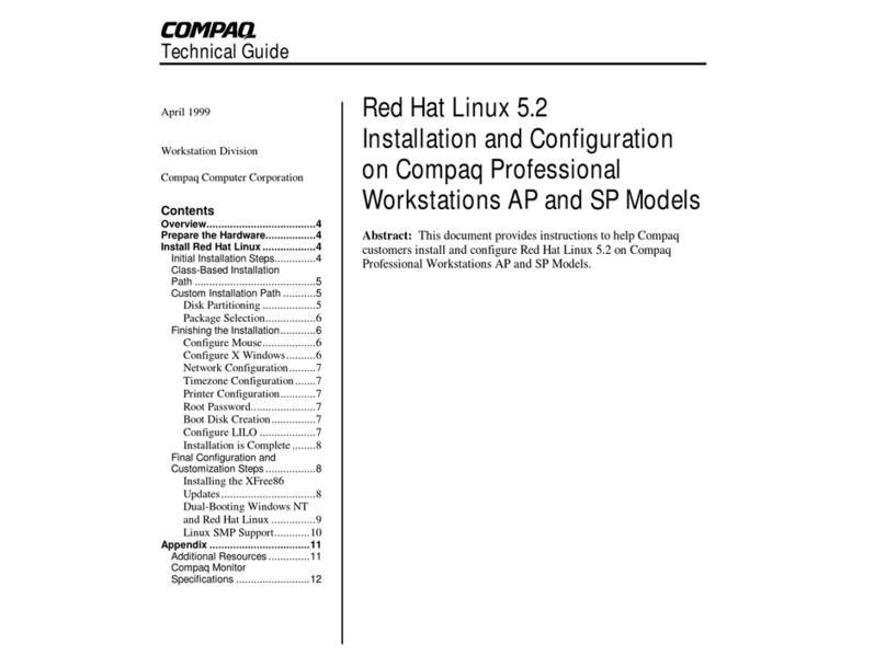Compaq AP750 - Professional - 256 MB RAM Operating and maintenance instructions