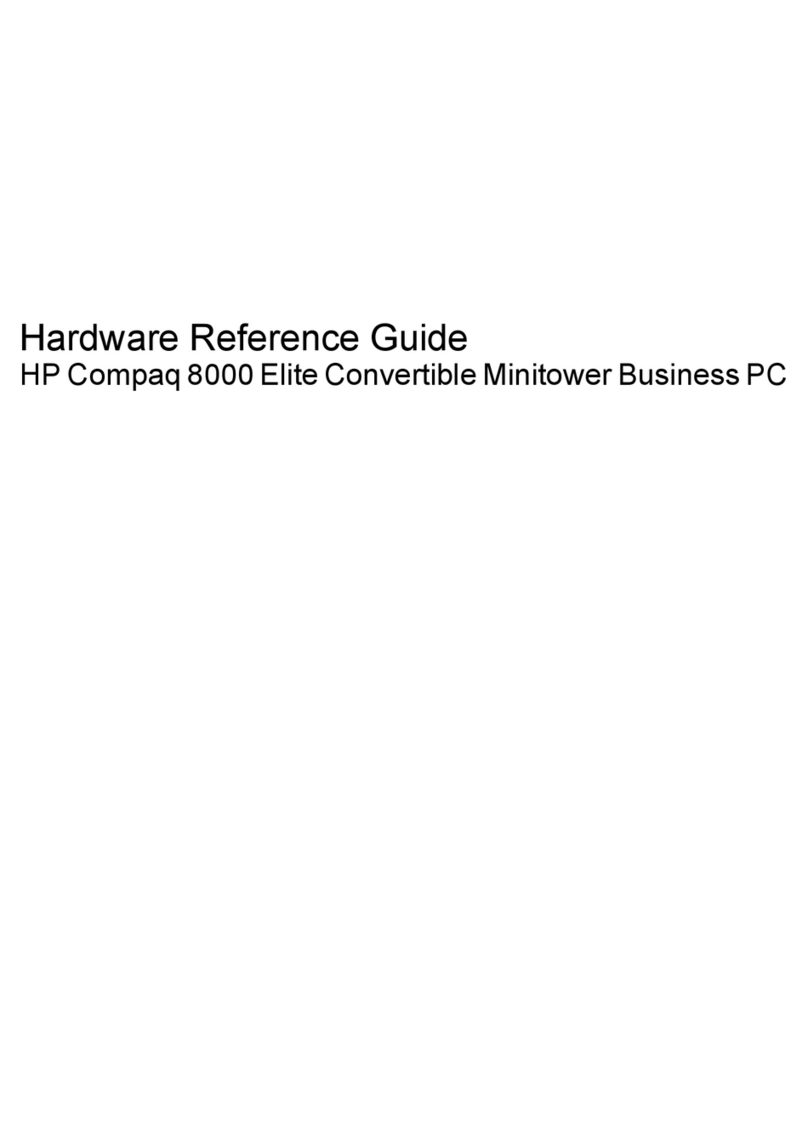 Compaq 8000 - Elite Convertible Minitower PC Hardware reference guide