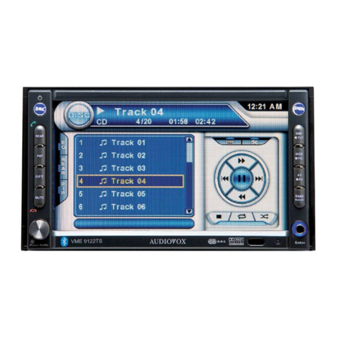 Audiovox VME 9122 TS - User manual