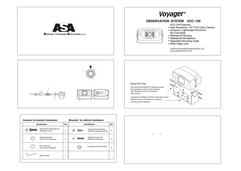 Voyager VCC-130 installation guide Voyager VCC-130 installation guide