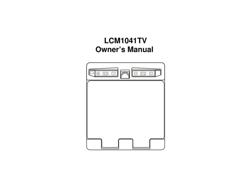 Audiovox LCM1041TV User manual