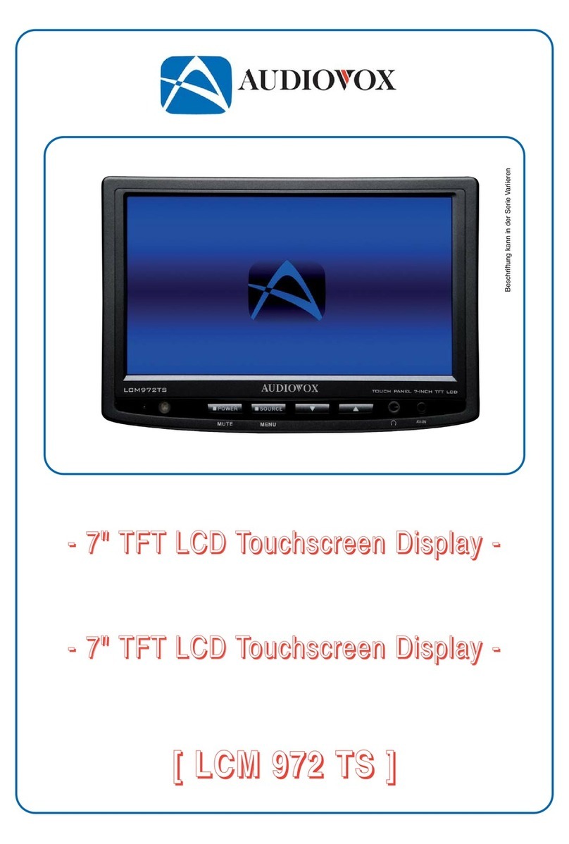 Audiovox LCM 972TS - datasheet