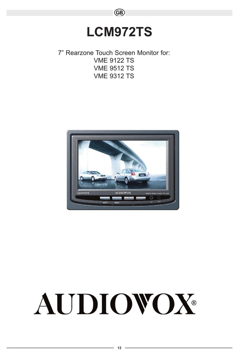 Audiovox LCM 972TS - User manual