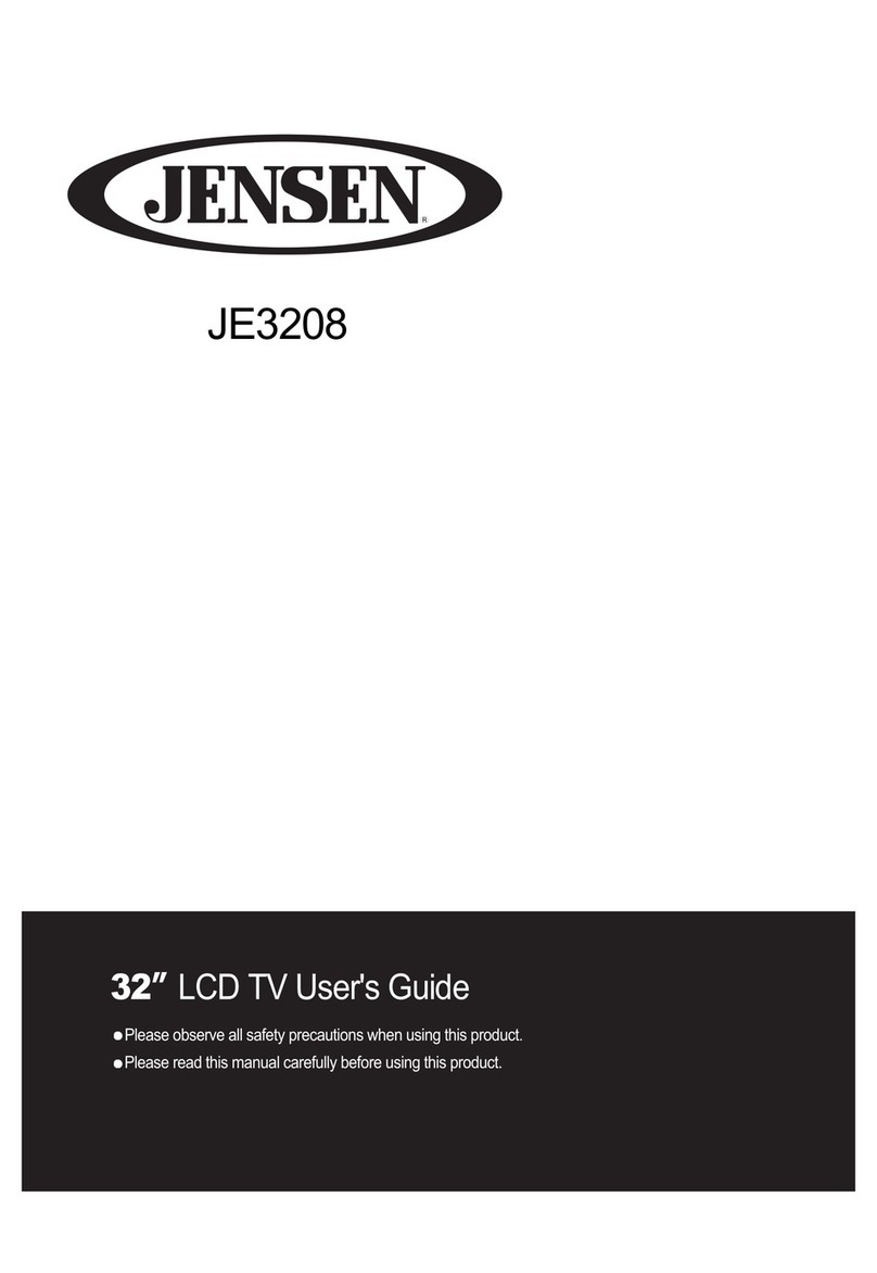 Jensen JE3208 User manual Jensen JE3208 User manual