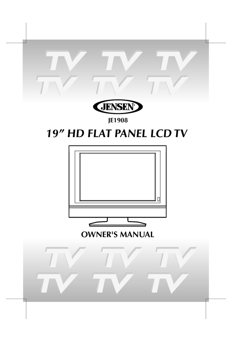 Jensen JE1908 User manual