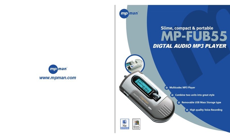 MP-Man MP-FUB55 User manual