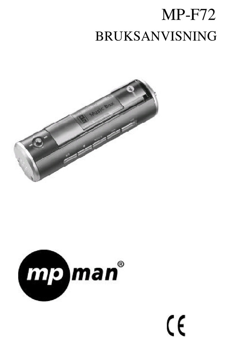 MP-Man MP-F72 User manual