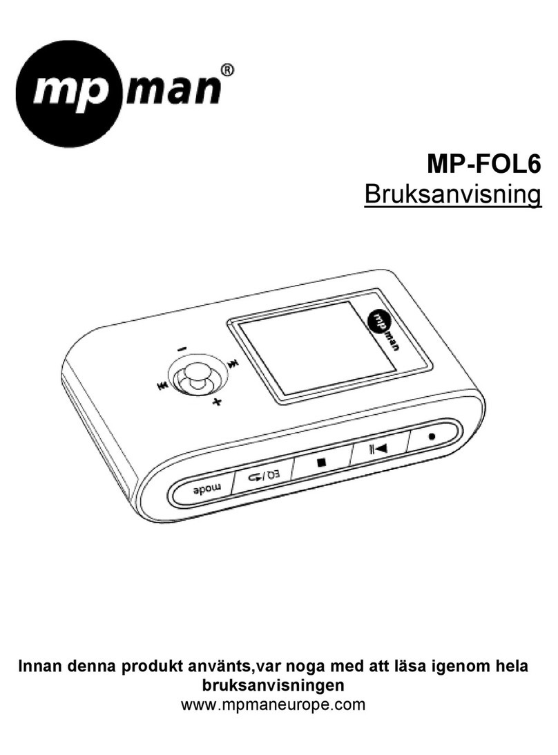 MP-Man MP-FOL6 Bruksanvisning