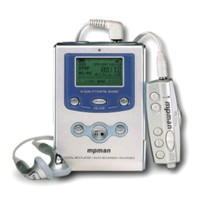 MP-Man MP-F60 User manual