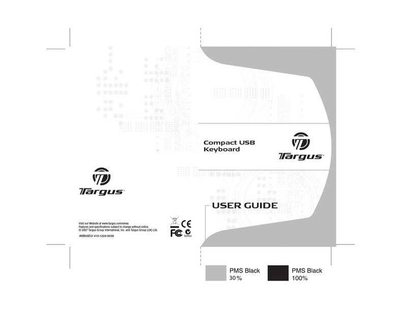 Targus AKB05FR User manual