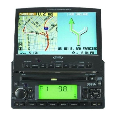 Jensen VR187 User manual