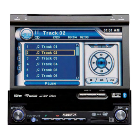 Audiovox VME 9512 TS - manual